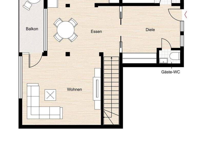 Wohnung zur Miete 1.400 € 3 Zimmer 140 m² Lüdenscheid 58509