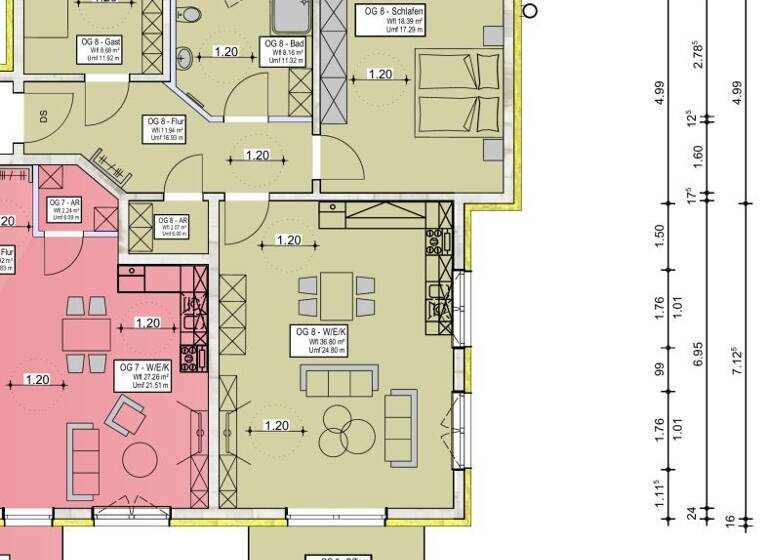 Wohnung zur Miete 1.090 € 3 Zimmer 90 m² 1. Geschoss frei ab 01.07.2026 Metzdorf Kulmbach 95326