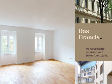 Wohnung zur Miete 1.795 € 3 Zimmer 109 m² 1. Geschoss Moningerstraße 11a Weststadt Karlsruhe 76135