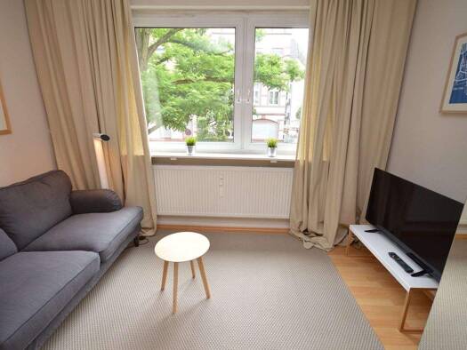 Wohnung zur Miete 1.290 € 1 Zimmer 30 m² 1. Geschoss frei ab sofort Nordend-Ost Frankfurt am Main 60316