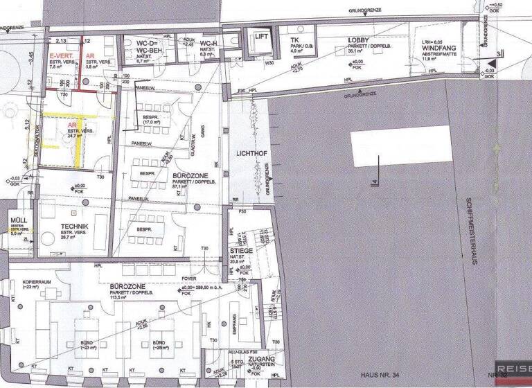 Bürogebäude zur Miete 10,50 € 1.708,1 m² Bürofläche Pöstlingberg Linz 4040