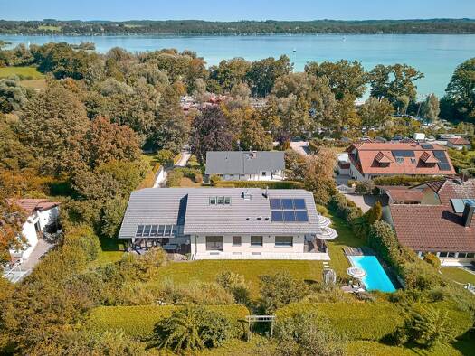 Einfamilienhaus zum Kauf 4.480.000 € 8 Zimmer 342 m² 2.056 m² Grundstück Eching Eching am Ammersee 82279