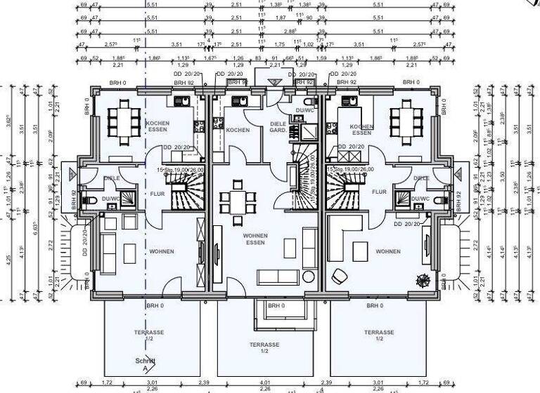 Reihenendhaus zur Miete - Erstbezug 1.884 € 4 Zimmer 107,7 m² 100 m² Grundstück frei ab 01.08.2026 Holm-Seppensen Buchholz in der Nordheide 21244