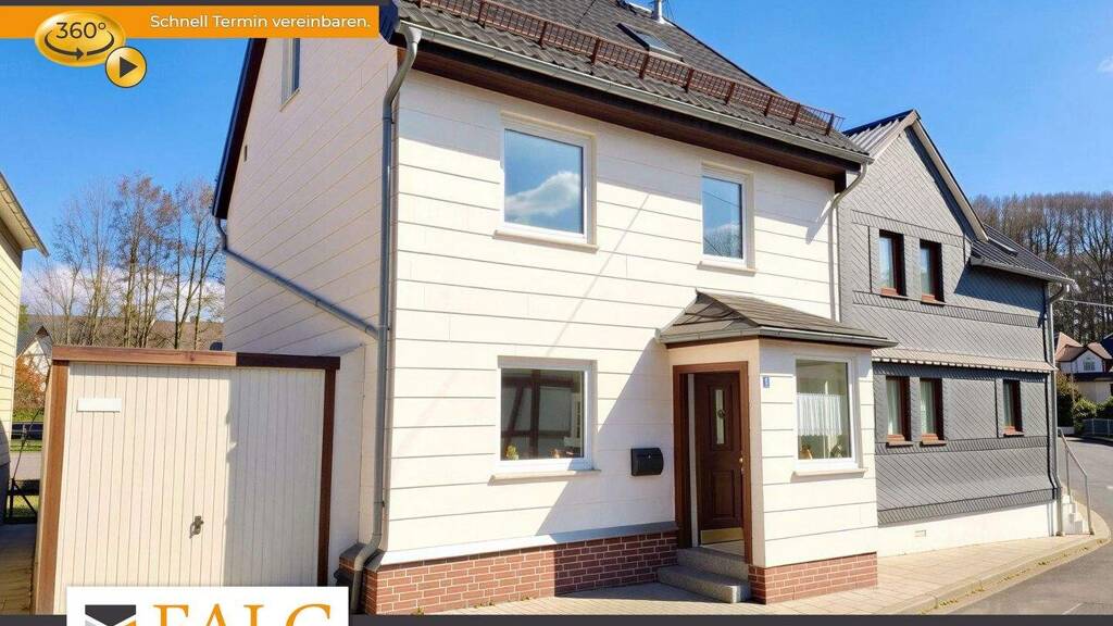 Doppelhaushälfte zum Kauf 129.000 € 4 Zimmer 95 m² 124 m² Grundstück Daaden 57567