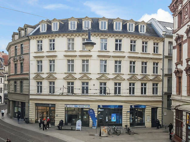 Bürogebäude zur Miete 7,01 € 5 Zimmer 147 m² Bürofläche Große Ulrichstraße 25 Altstadt Halle 06108