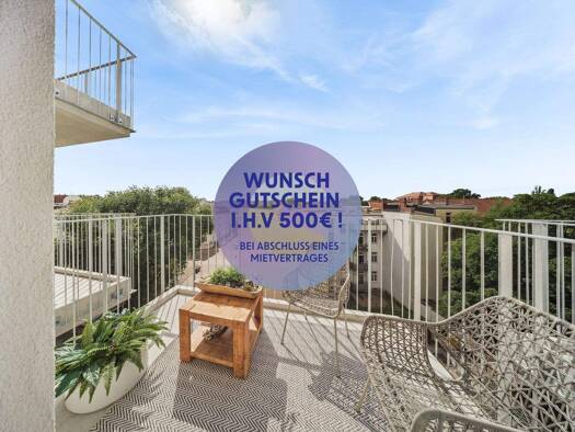 Wohnung zur Miete - Erstbezug 660 € 1 Zimmer 48,6 m² EG frei ab sofort Rogätzer Straße 87 Alte Neustadt Magdeburg 39106