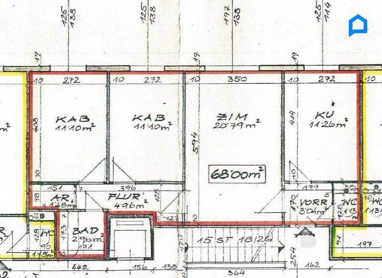Wohnung zur Miete - Erstbezug 1.084 € 68 m² 6. Geschoss Wien,Hernals 1170