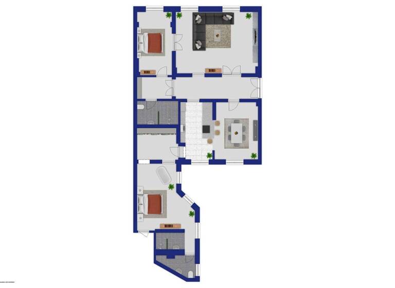 Wohnung zum Kauf 1.250.000 € 4 Zimmer 161 m² Tiergarten Berlin 10785