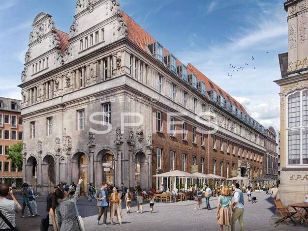 Bürofläche zur Miete - Erstbezug provisionsfrei 20 € 2.713,9 m² Bürofläche teilbar ab 1.096,1 m² Altstadt Bremen 28195