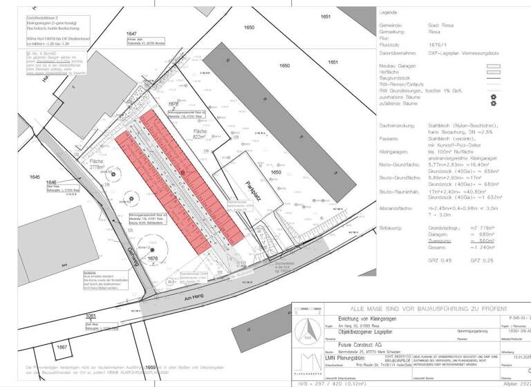 Garage zum Kauf 716.000 € Am Hang 30 Pausitzer Delle Riesa 01589