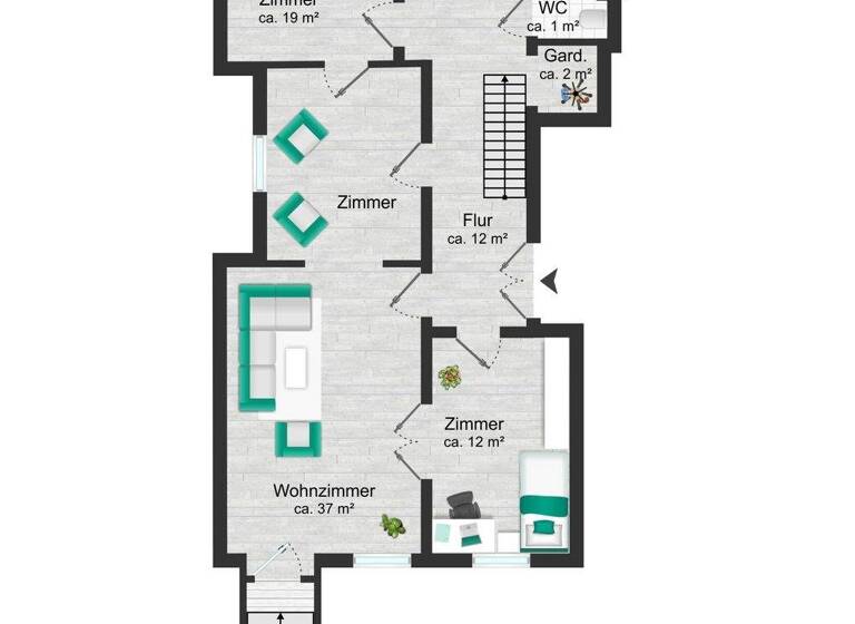 Wohnung zum Kauf 1.650.000 € 6 Zimmer 171 m² Rotherbaum Hamburg 20146