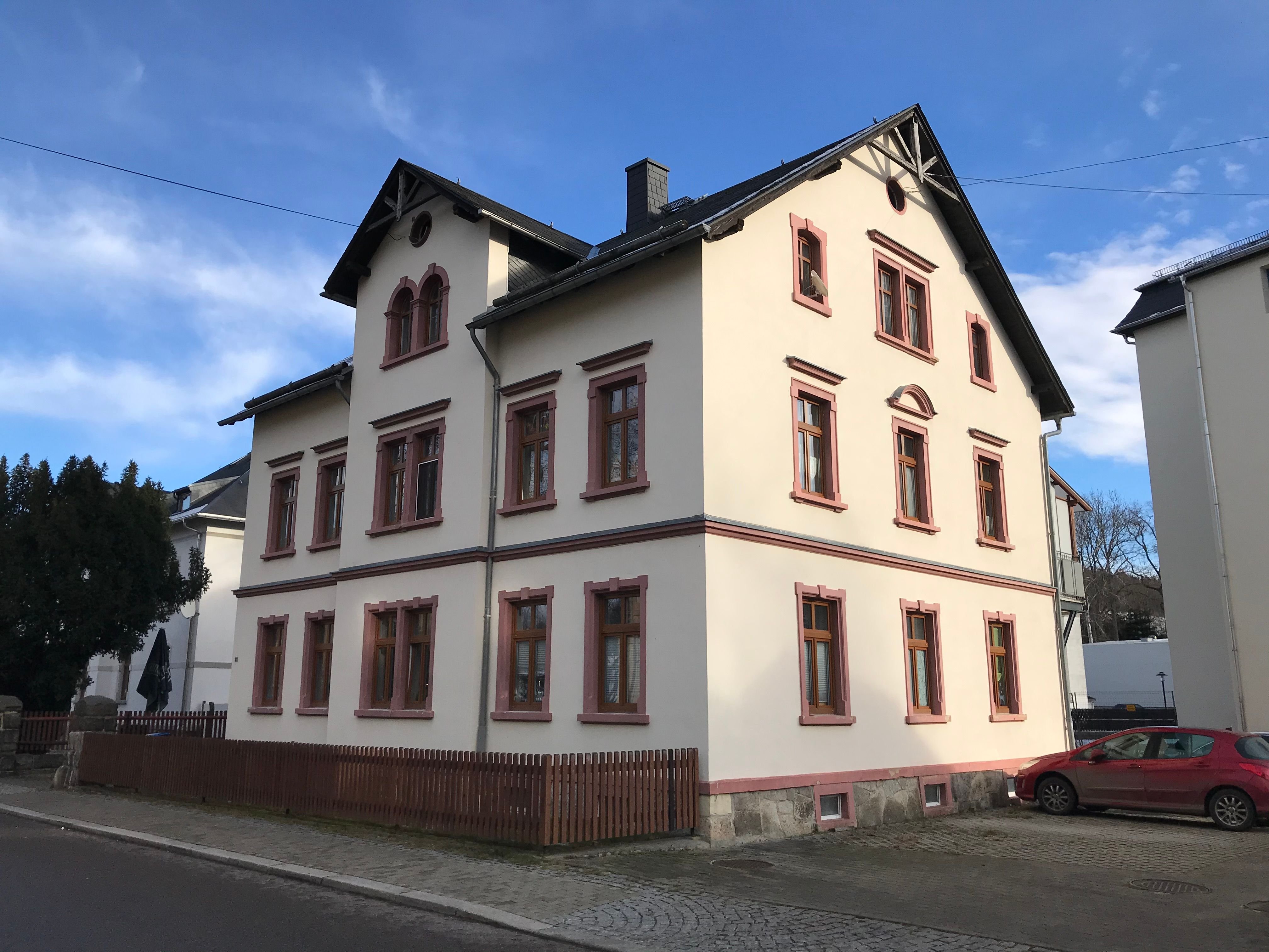 Wohnung zur Miete 270 € 2 Zimmer 50,3 m²<br/>Wohnfläche EG<br/>Geschoss Friedrichstr. 11 Thalheim/Erzgebirge 09380