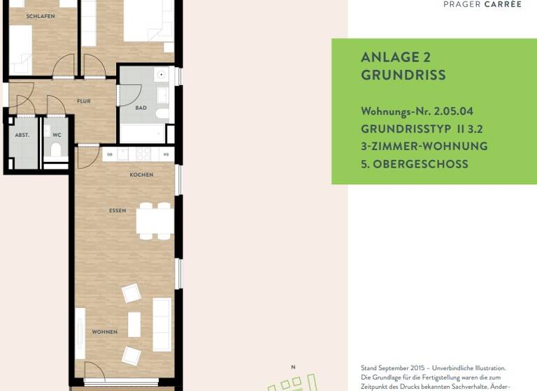 Wohnung zur Miete 1.019 € 3 Zimmer 85 m²<br/>Wohnfläche 2.<br/>Geschoss Wiener Platz 11+12 Seevorstadt-Ost/Großer Garten Dresden 01069