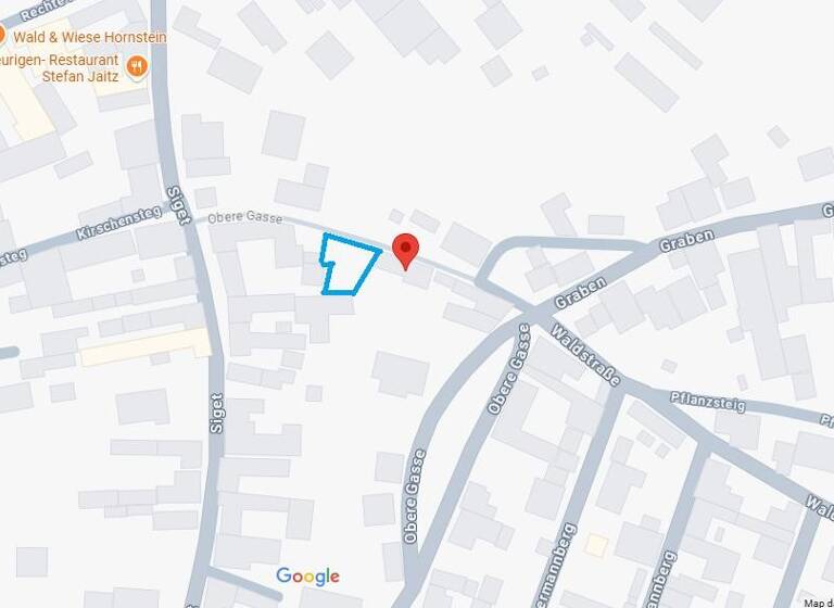 Grundstück zum Kauf 438 m² Grundstück Obere Gasse Hornstein 7053