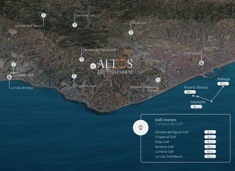 Wohnung zum Kauf provisionsfrei 425.000 € 3 Zimmer 86,7 m² Mijas / El Chaparral 29649