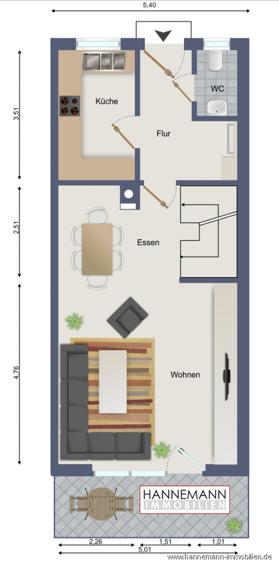 Reihenmittelhaus zum Kauf 399.000 € 4 Zimmer 94 m²<br/>Wohnfläche 271 m²<br/>Grundstück Kummerfeld 25495