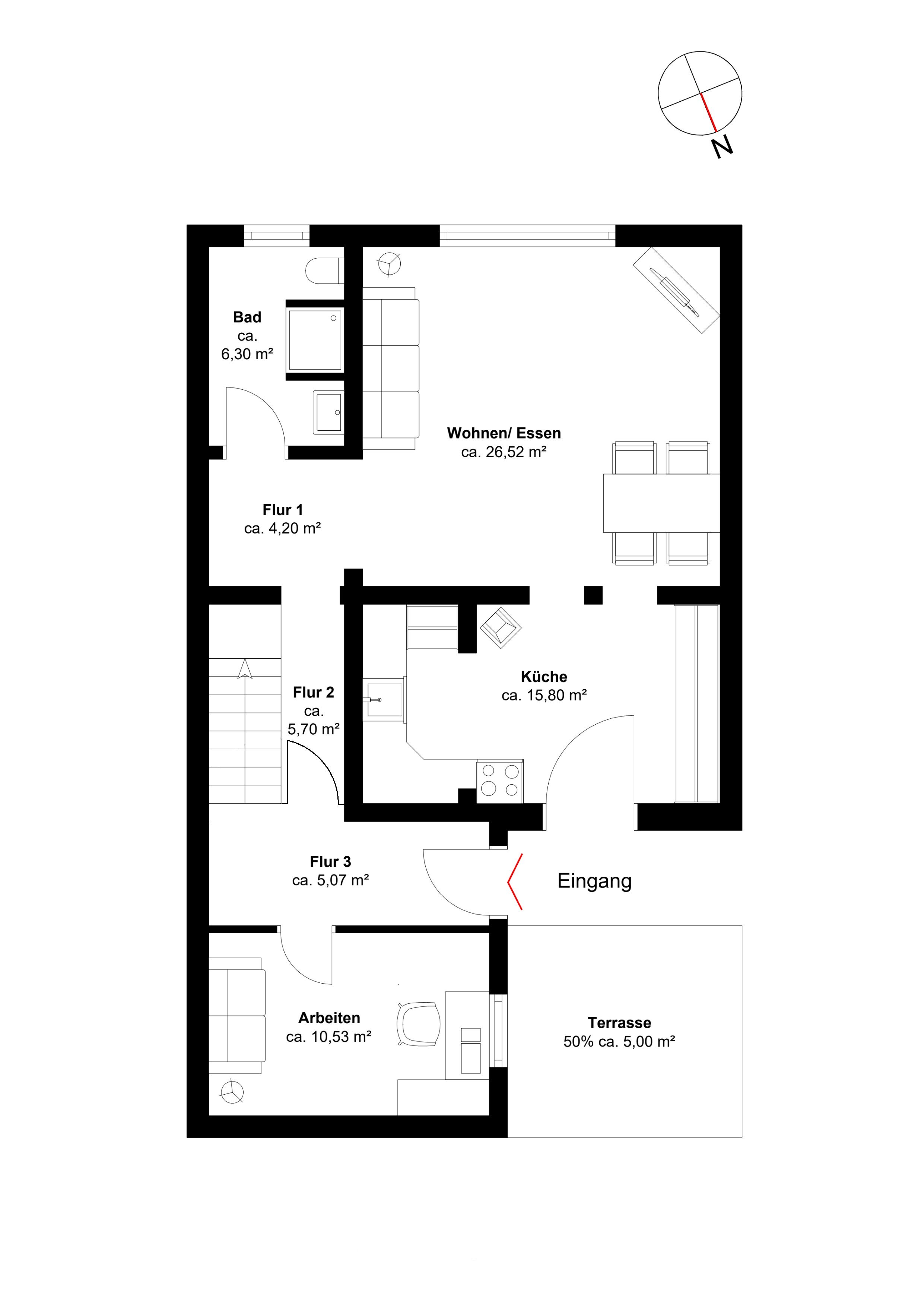 Einfamilienhaus zum Kauf 279.000 € 6 Zimmer 126 m²<br/>Wohnfläche 1.134 m²<br/>Grundstück Berndshof Ueckermünde 17373