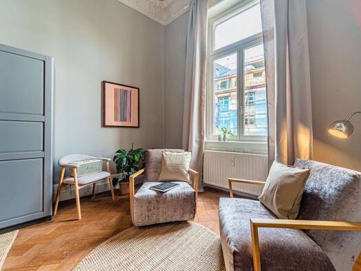 Wohnung zur Miete 1.500 € 1 Zimmer 25 m² 1. Geschoss frei ab 01.09.2026 Westend-Süd Innenstadt II 60325