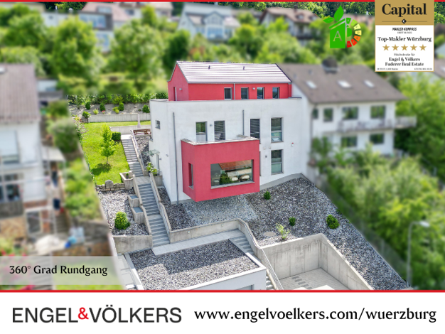 Haus zum Kauf 1.650.000 € 7 Zimmer 260 m² 651 m² Grundstück Zellerau Würzburg 97082