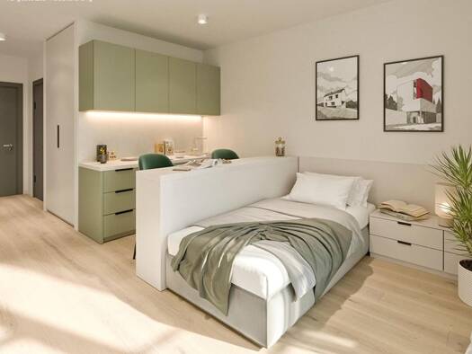 Wohnung zur Miete 440 € 1 Zimmer 23 m² frei ab 01.10.2026 Weserstraße 2 A Wesertor Wesertor 34125