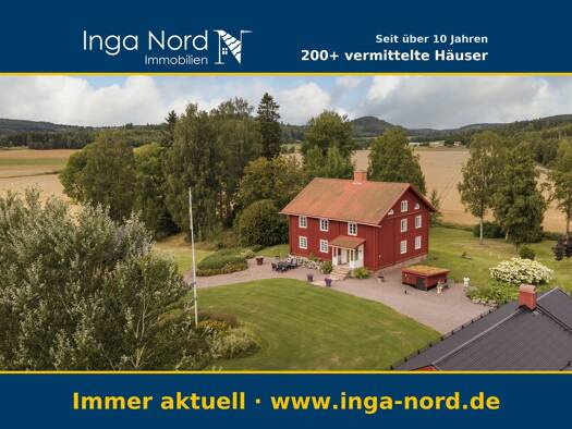 Einfamilienhaus zum Kauf provisionsfrei 980.000 € 7 Zimmer 420 m² 18.000 m² Grundstück Mårbacka 34, 68696 Östra Ömtervik Sunne kommun 68696