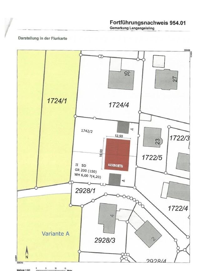 Grundstück zum Kauf 502.000 € 594 m²<br/>Grundstück Langengeisling Erding 85435