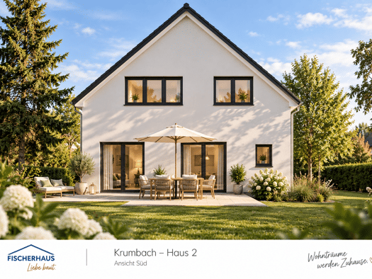 Einfamilienhaus zum Kauf provisionsfrei 390.000 € 3 Zimmer 90 m² 322 m² Grundstück Attenhausen Krumbach (Schwaben) 86381
