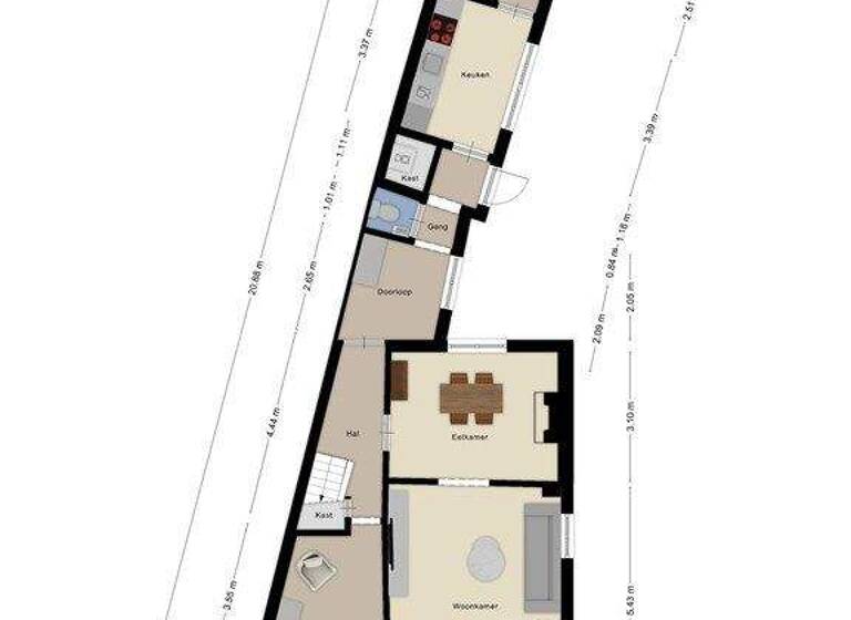 Haus zum Kauf 894.500 € 6 Zimmer 180 m² 340 m² Grundstück zandstraat 35 veenendaal 3901 CJ