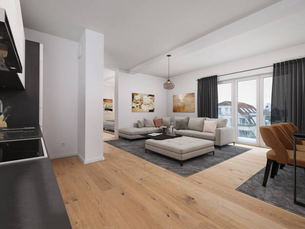 Wohnung zur Miete - Erstbezug 1.321 € 2 Zimmer 71,4 m² Dachgeschoss, 3. Geschoss Werder (Havel) Werder (Havel) 14542