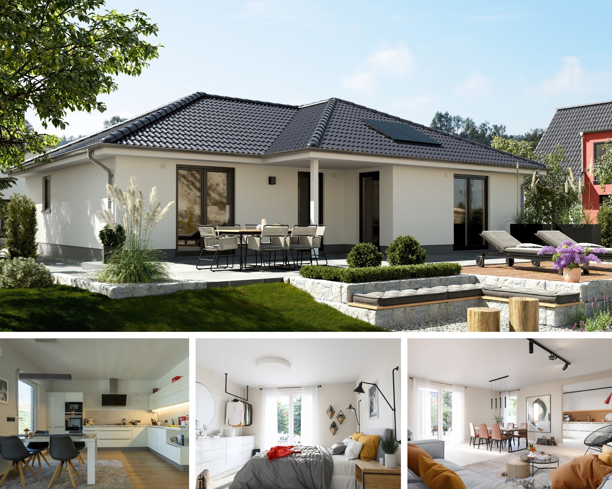 Bungalow zum Kauf provisionsfrei 270.050 € 4 Zimmer 107,8 m²<br/>Wohnfläche Weiling Feldkirchen 94351