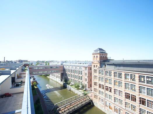 Penthouse zum Kauf 2.495.000 € 7 Zimmer 333 m² 5. Geschoss frei ab sofort Schleußig Leipzig 04229