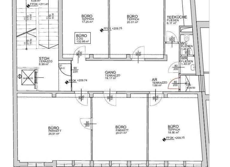 Büro zur Miete 1.130 € Sankt Georgen am Leithagebirge Eisenstadt 7000