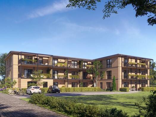 Wohnung zum Kauf - Erstbezug provisionsfrei 414.000 € 3 Zimmer 88,6 m² Geschoss 1/3 frei ab 01.10.2027 Pawel-Adamowicz-Straße 14 Blockdiek Bremen 28327