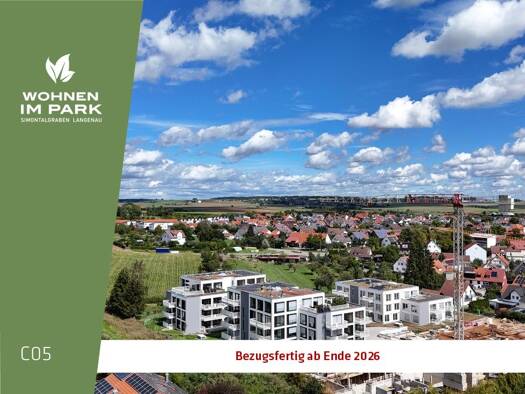 Wohnung zum Kauf - Neubau provisionsfrei 522.900 € 4 Zimmer 100,5 m² EG Am Simontalgraben 21 Langenau Langenau 89129