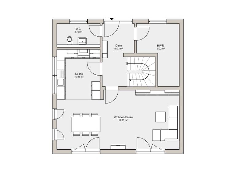 Einfamilienhaus zum Kauf provisionsfrei 497.900 € 4 Zimmer 130 m² 800 m² Grundstück Schloßvippach 99195