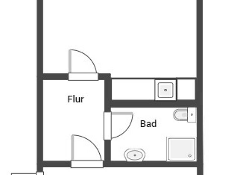Studio zur Miete 950 € 1 Zimmer 29 m² Lohauser Dorfstrasse 56 Lohausen Düsseldorf - Lohausen 40474