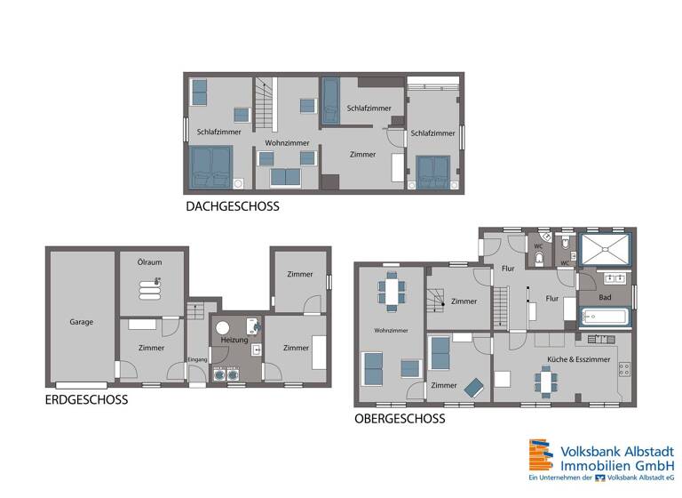 Einfamilienhaus zum Kauf 220.000 € 5 Zimmer 115 m² 298 m² Grundstück Onstmettingen Albstadt 72459