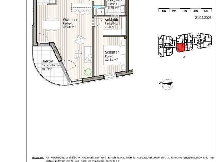 Wohnung zum Kauf - Neubau provisionsfrei 405.100 € 2 Zimmer 63 m² Gangsteig 112 Golling an der Salzach 5440