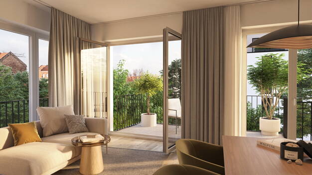 Wohnung zum Kauf - Neubau provisionsfrei 629.500 € 3 Zimmer 73,5 m² 2. Geschoss Thulestraße 48 Pankow Berlin 13189