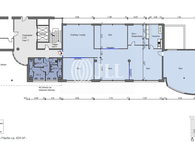 Bürofläche zur Miete provisionsfrei 12,50 € 878 m² Bürofläche teilbar ab 424 m² List Hannover 30177