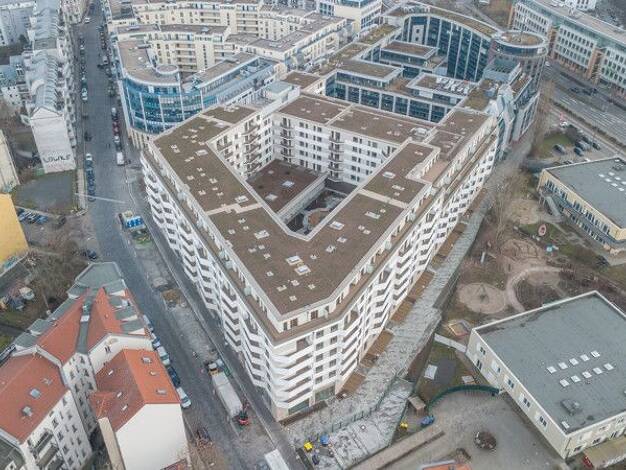 Wohnung zur Miete 1.530 € 4 Zimmer 110,5 m² 4. Geschoss Johann-Eck-Straße 6 Neustadt-Neuschönefeld Leipzig 04315