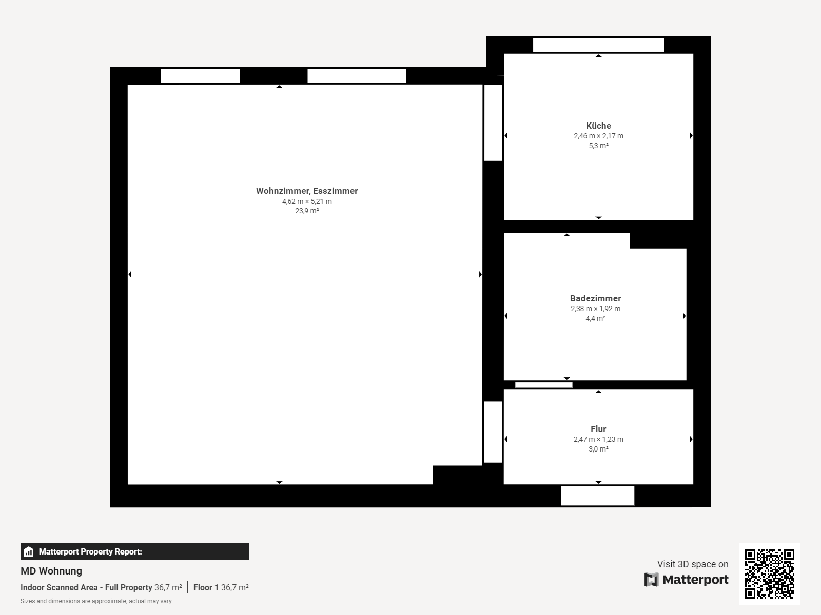 Wohnung zum Kauf 85.000 € 1 Zimmer 37 m²<br/>Wohnfläche 2.<br/>Geschoss Hasselbachplatzviertel Magdeburg 39104