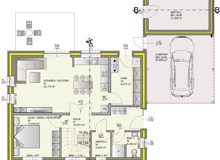 Einfamilienhaus zum Kauf - Erstbezug provisionsfrei 280.000 € 5 Zimmer 130 m² Dörpen 26892