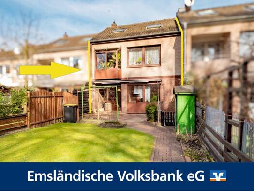 Reihenmittelhaus zum Kauf 198.000 € 4 Zimmer 99 m² 274 m² Grundstück Lingen 49809