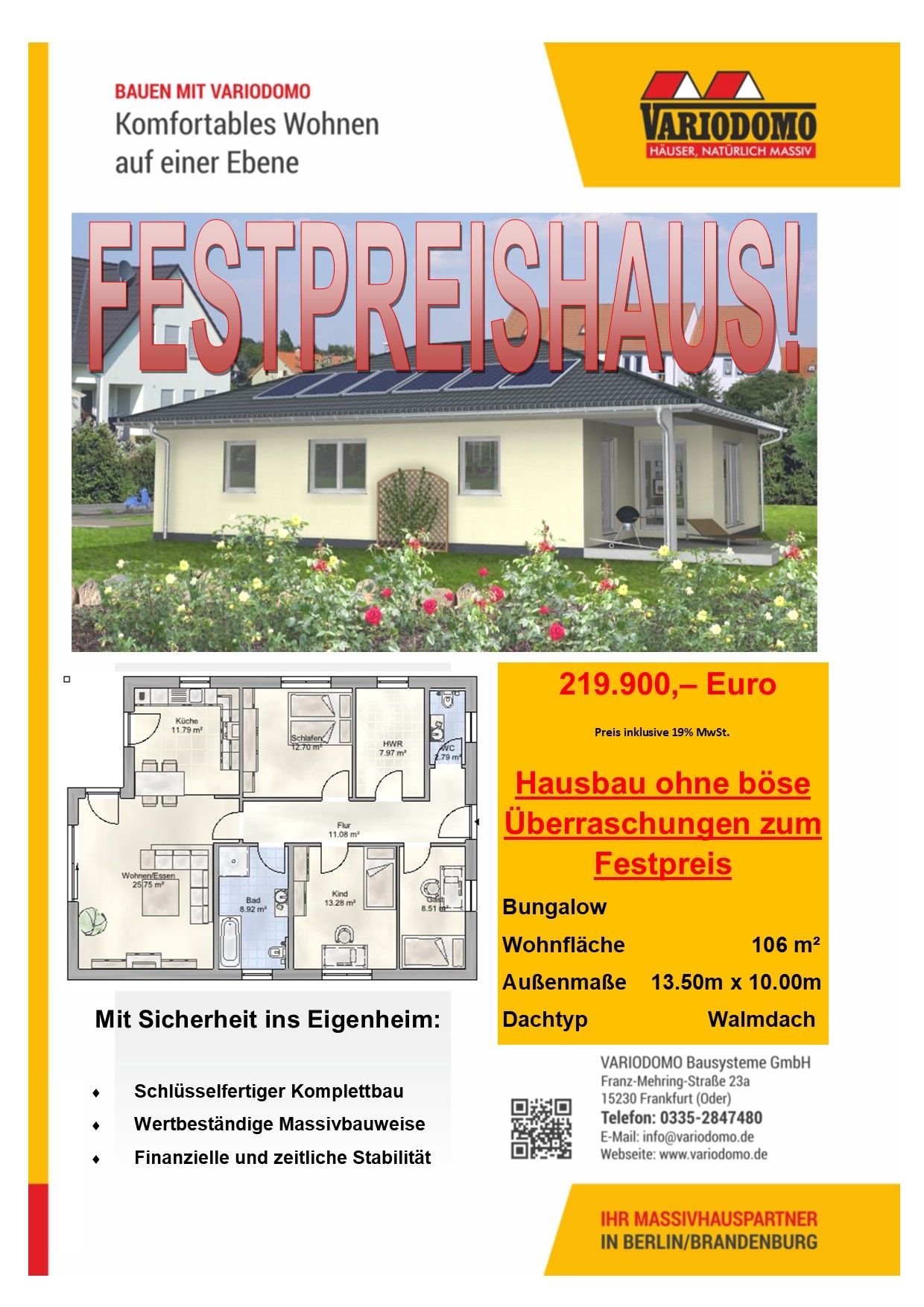 Einfamilienhaus zum Kauf provisionsfrei 120 m²<br/>Wohnfläche Zeuthen Zeuthen 15738