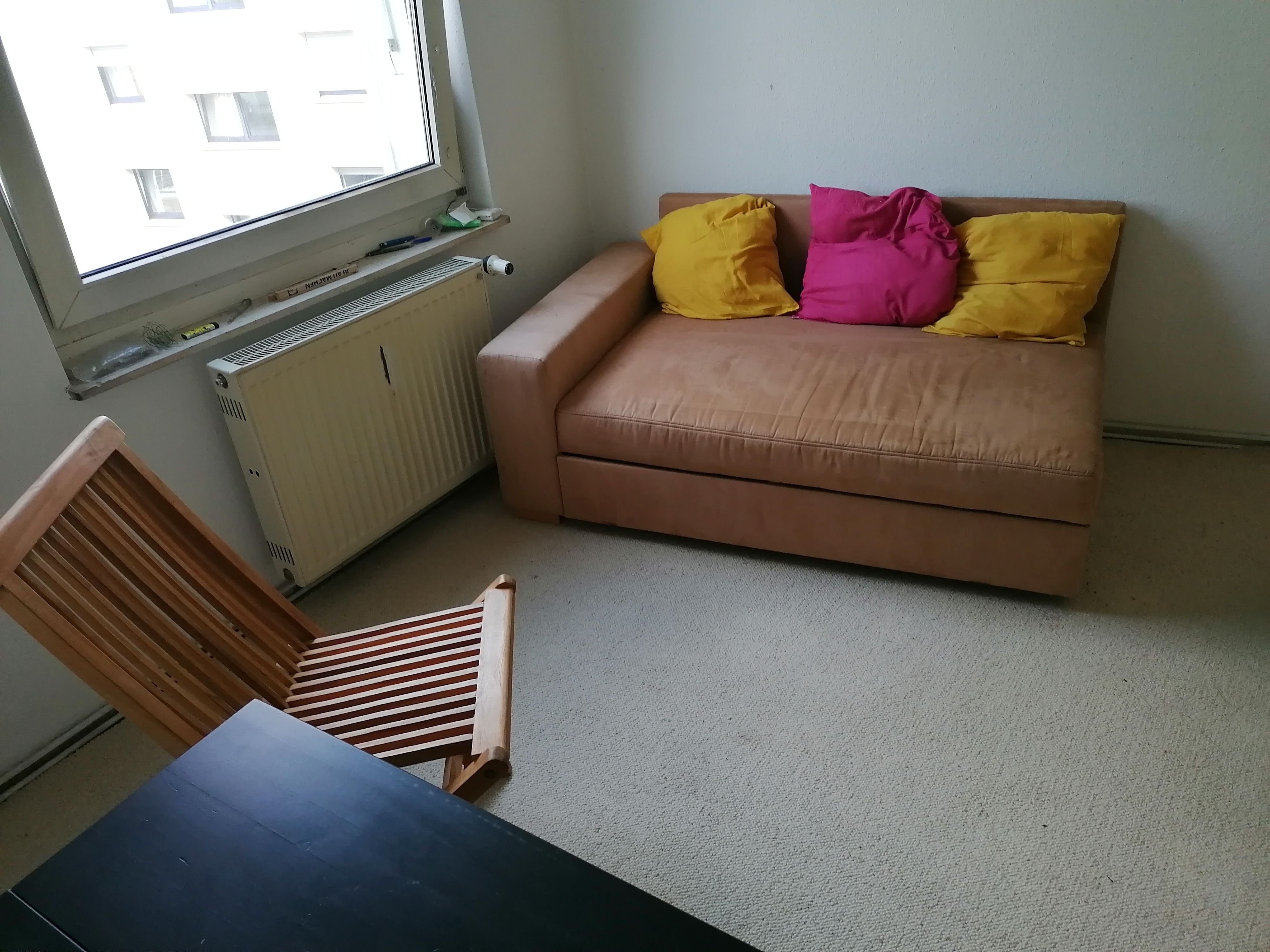 Wohnung zur Miete 590 € 1,5 Zimmer 45 m²<br/>Wohnfläche 3.<br/>Geschoss 01.11.2024<br/>Verfügbarkeit Ostend Frankfurt am Main 60316