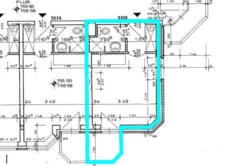 Wohnung zur Miete 504 € 2 Zimmer 42 m² Mönchebergstraße 25 Wesertor Kassel / Wesertor 34125