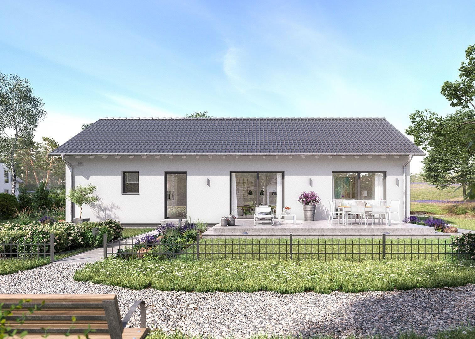 Bungalow zum Kauf provisionsfrei 284.000 € 4 Zimmer 118 m²<br/>Wohnfläche 960 m²<br/>Grundstück Schönfeld Schönfeld 17111