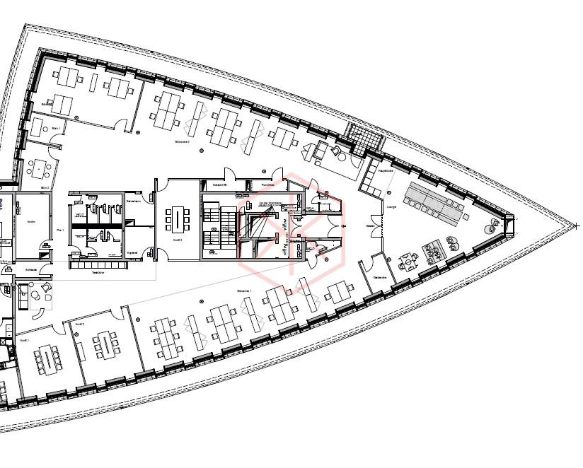 Bürofläche zur Miete provisionsfrei 19 € 594 m²<br/>Bürofläche Breite Straße 61 Altona - Altstadt Hamburg 22767