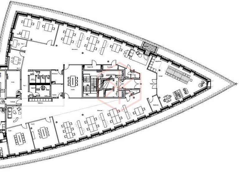 Bürofläche zur Miete provisionsfrei 19 € 594 m² Bürofläche Breite Straße 61 Altona-Altstadt Hamburg 22767